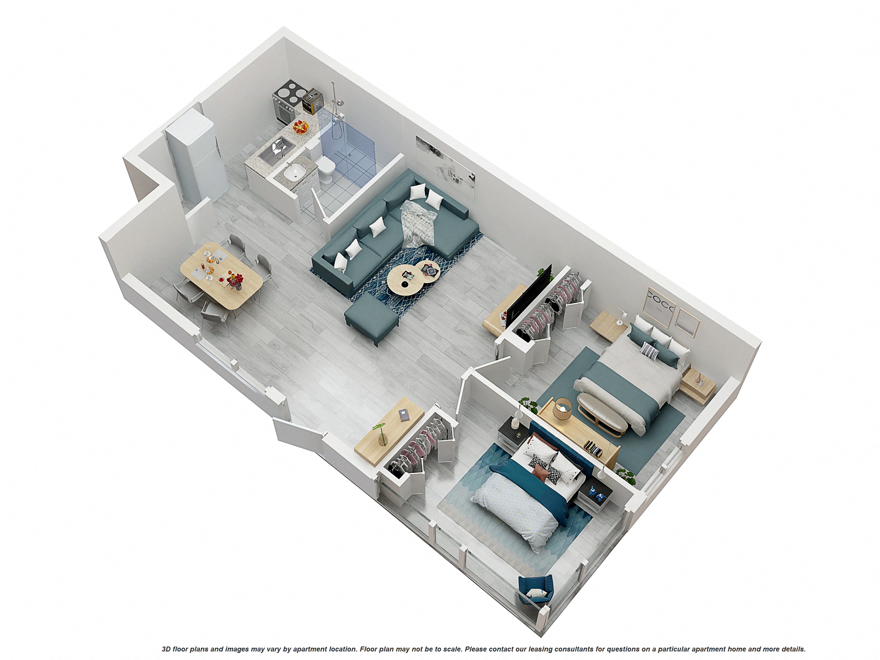 2 Bedroom/1 Bath