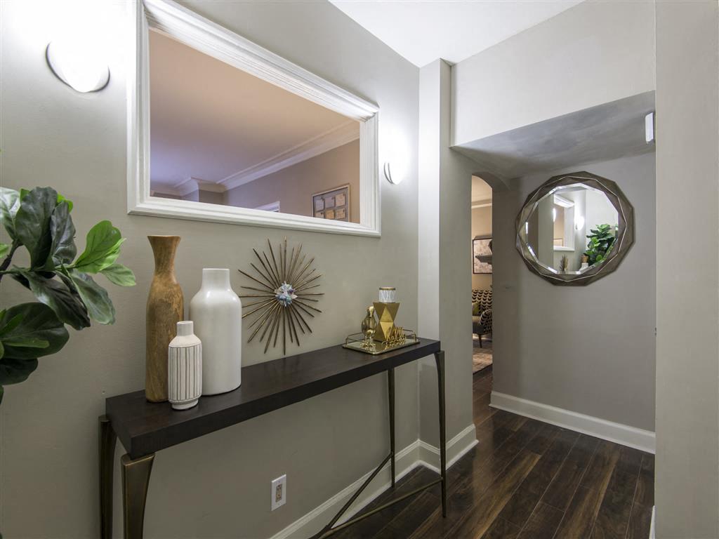 Alden Park model apartment.