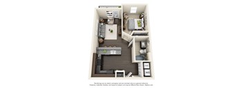 Crescent Floor Plan at Lake Lofts at Deerwood, Jacksonville, FL
