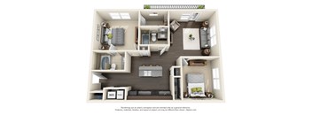 Osborne Floor Plan at Lake Lofts at Deerwood, Jacksonville