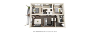 Stafford Floor Plan at Lake Lofts at Deerwood, Jacksonville, 32216