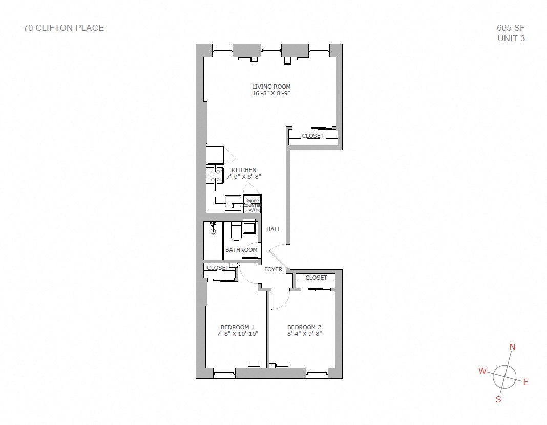 70 Clifton Place 2-3 Beds Apartment for Rent - Photo Gallery 5