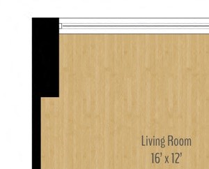 2 Bedroom B - 914 SQ FT 2 Bedroom B - 914 SQ FT