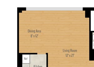 2 Bedroom A - 1270 SQ FT 2 Bedroom 2 Bath