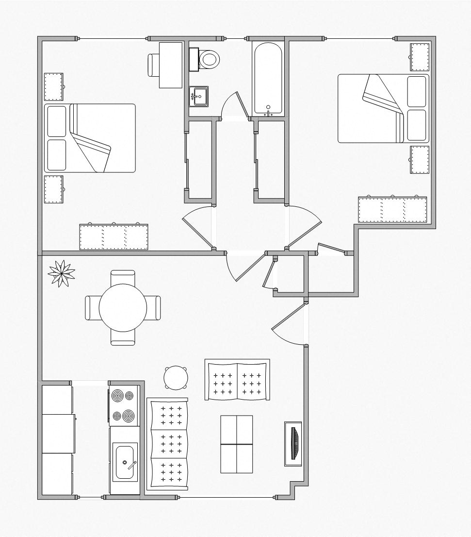 2 Bedroom