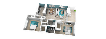 2 bedroom apartment in Redlands ca