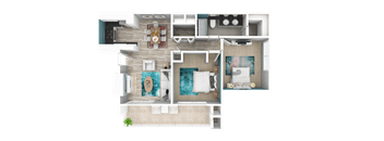 2 bedroom apartment in Redlands ca