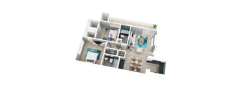 2 bedroom apartment in Redlands ca
