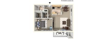 1 Bedroom 1 Bath