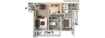 2 Bedroom 1 Bathroom