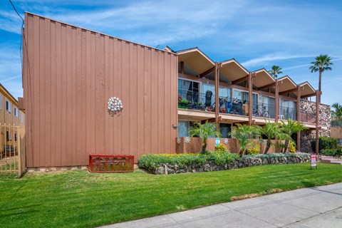 Street view of front of building