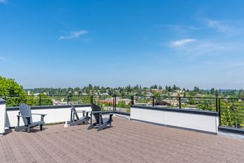 Rooftop lounge