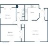 Sierra Ridge Apartments | Two Bedroom Floor Plan Sierra Ridge Apartments | Two Bedroom Floor Plan