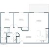 Sunset Ridge | Two Bedroom Two Bath Floor Plan Sunset Ridge | Two Bedroom Two Bath Floor Plan