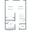 Danbury Apartments | Efficiency Floor Plan Danbury Apartments | Efficiency Floor Plan