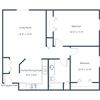Danbury Apartments | Two Bedroom Floor Plan Danbury Apartments | Two Bedroom Floor Plan