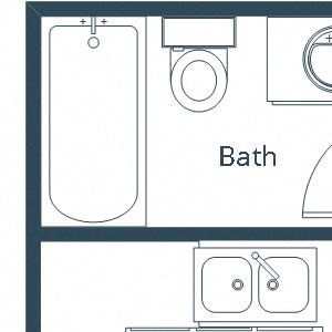 South Park Apartments | Two Bedroom Floor Plan South Park Apartments | Two Bedroom Floor Plan