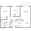 Place One Apartments | Two Bedroom Floor Plan A Place One Apartments | Two Bedroom Floor Plan A