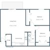 Southgate Apartments | Two Bedroom Floor Plan A Southgate Apartments | Two Bedroom Floor Plan A