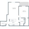West Lake Apartments | One Bedroom Floor Plan B West Lake Apartments | One Bedroom Floor Plan B