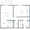 Patricia Ann Apartments | One Bedroom Floor Plan C Patricia Ann Apartments | One Bedroom Floor Plan C