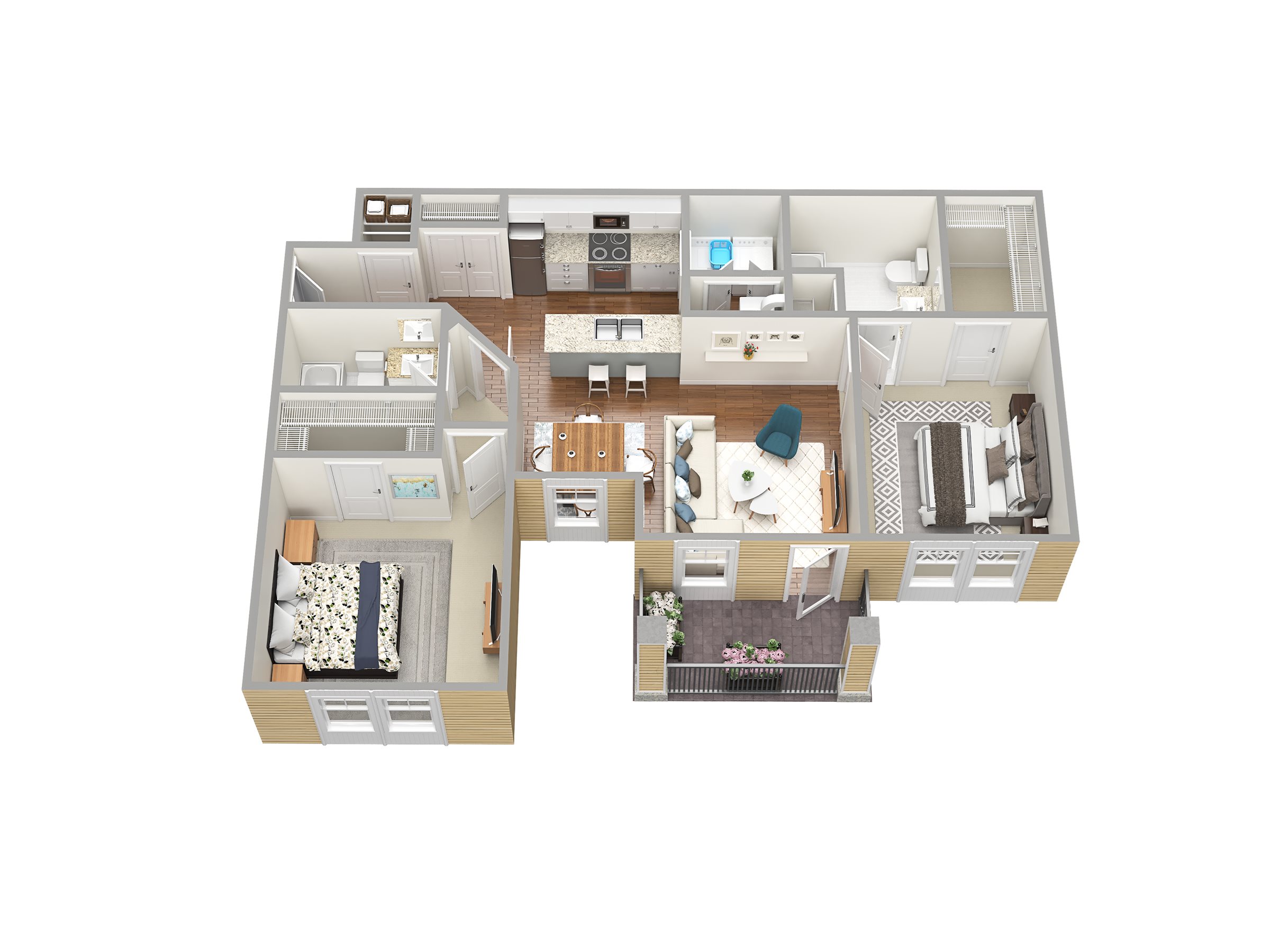 Driftwood Floor Plan 4