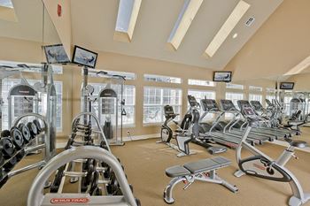 Fitness Center With Updated Equipment at The Preserve at Rock Springs, Rock Springs, WY