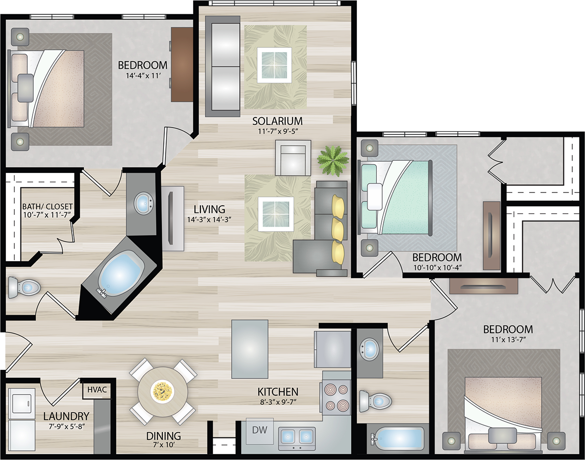 E2 Floor Plan 8