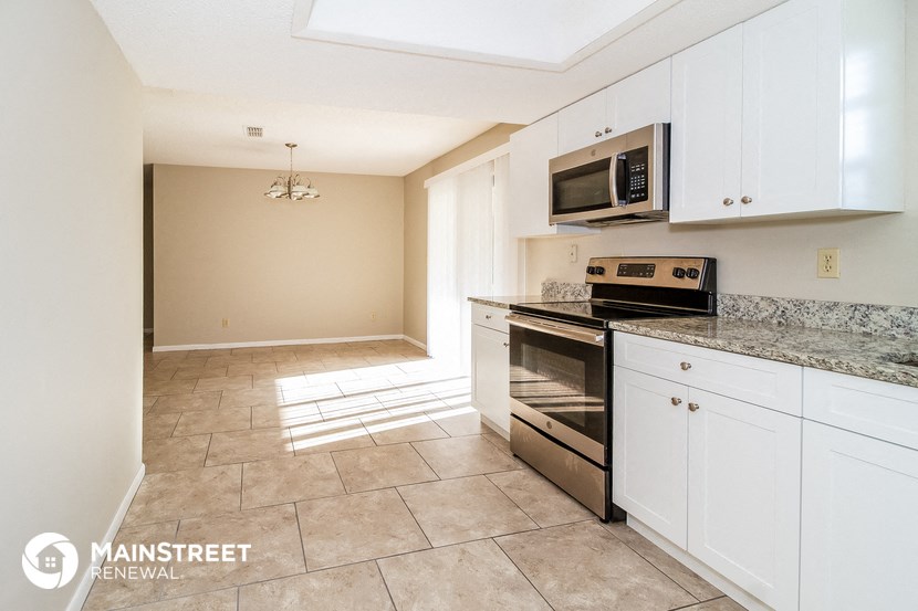 the kitchen is clean and ready for us to use