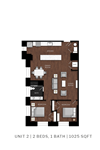 2 Bed | 1 Bath
