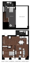 2 Bed | 2 Bath