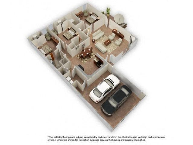 3-3S Floor Plan 1