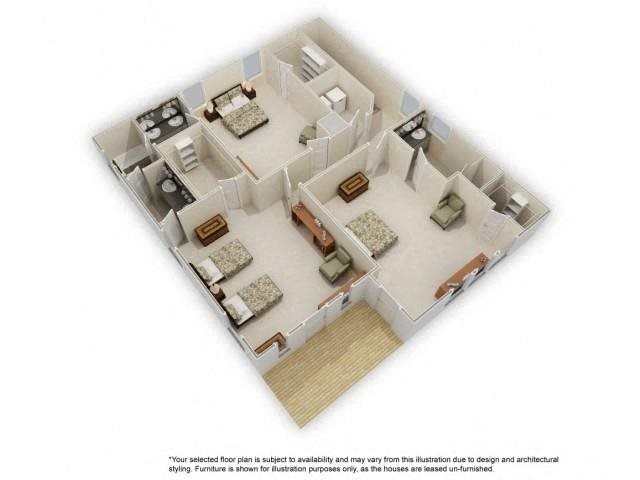 4-4B Floor Plan 2