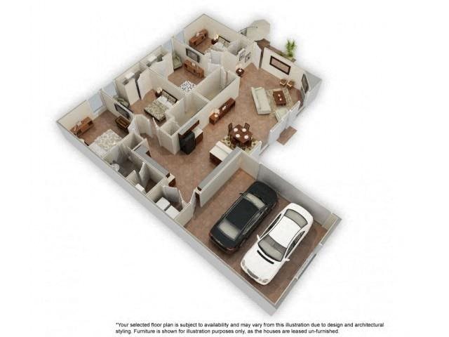 4-4S Floor Plan 3