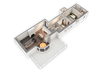 The Penthouse 1187 SQFT 3D View at Park Heights by the Lake Apartments, Illinois, 60649 The Penthouse 1187 SQFT 3D View at Park Heights by the Lake Apartments, Illinois, 60649