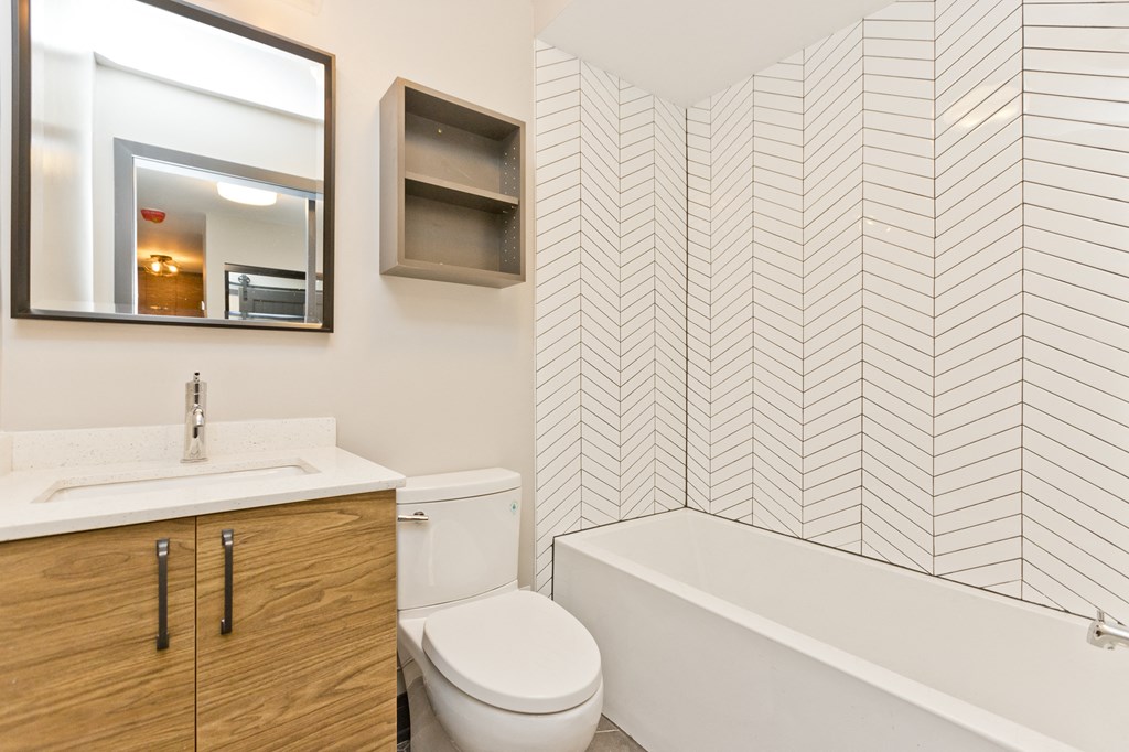 The Wrightwood Bathroom