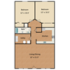Rolling Ridge 2 Bed 1 Bath