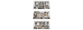 3 Bedroom 3 Bath on Amaryllis