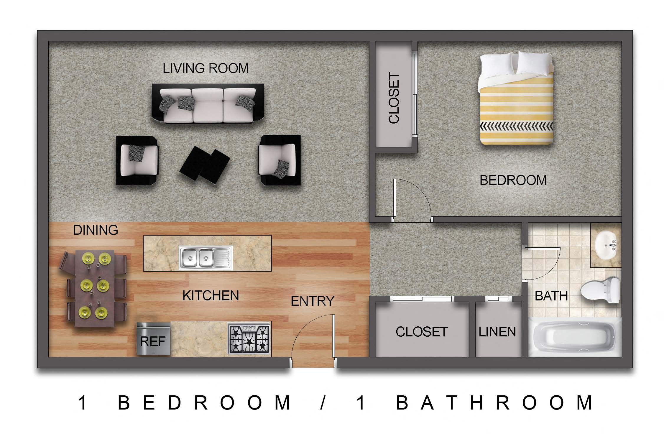 1 Bedroom
