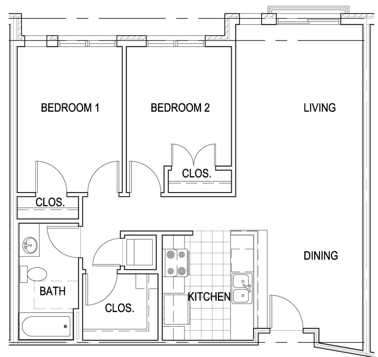 2 Bedroom