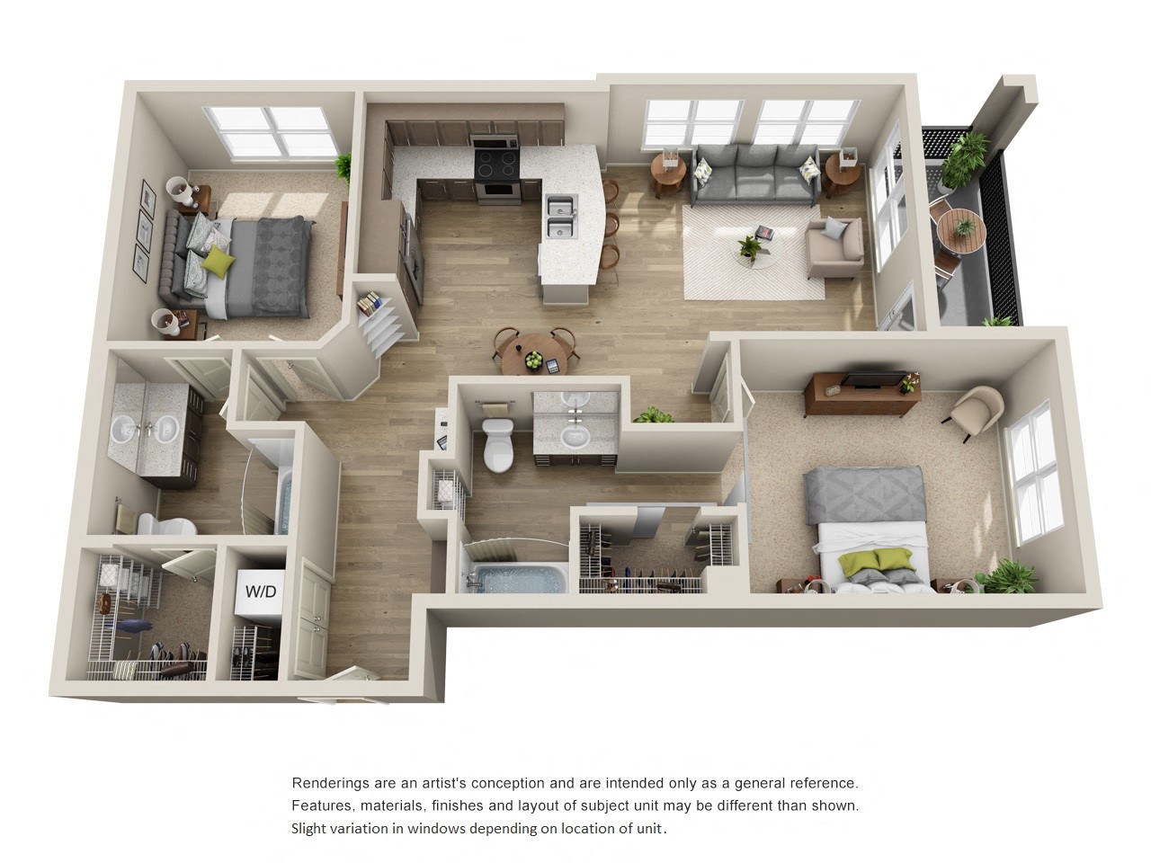 2x2 units available at BDX at Capital Village in Rancho Cordova, CA
