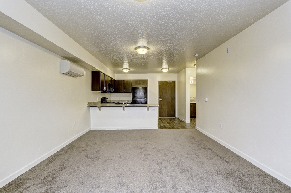 View from Living Room to Kitchen