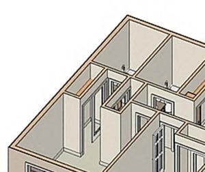 2 br, 2 ba, 850 sq. ft.