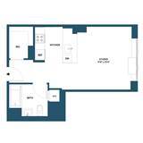 Studio apartment at 475 Clermont Apartments in Brooklyn