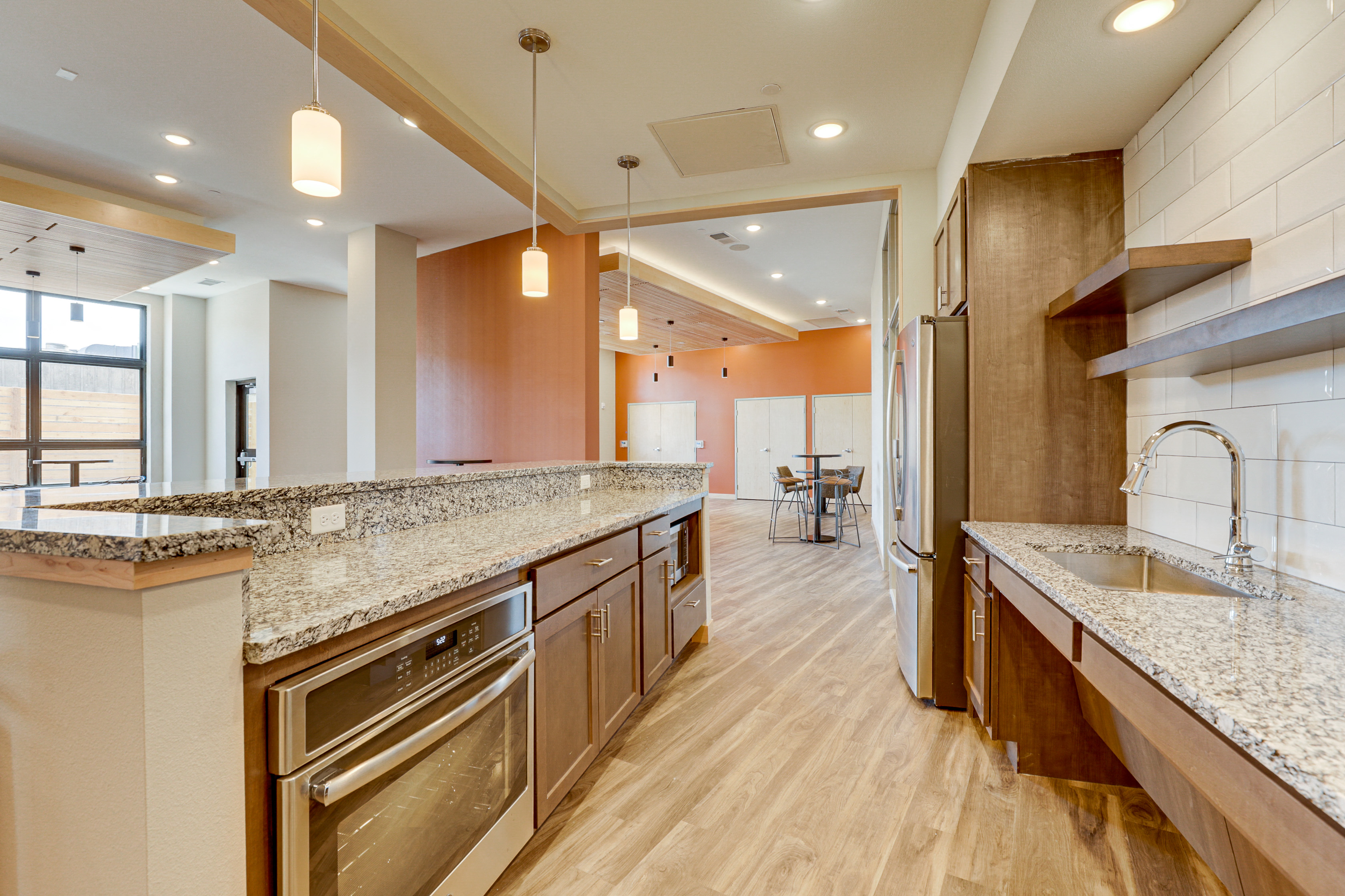 Community room kitchen