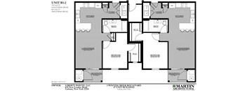 1 Bedroom, 1 Bathroom - B1-2