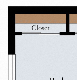 2 Bed 1 Bath B03 Floor Plan 2 Bed 1 Bath B03 Floor Plan at Myerton, Arlington, Virginia