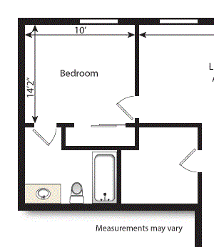 2 bed