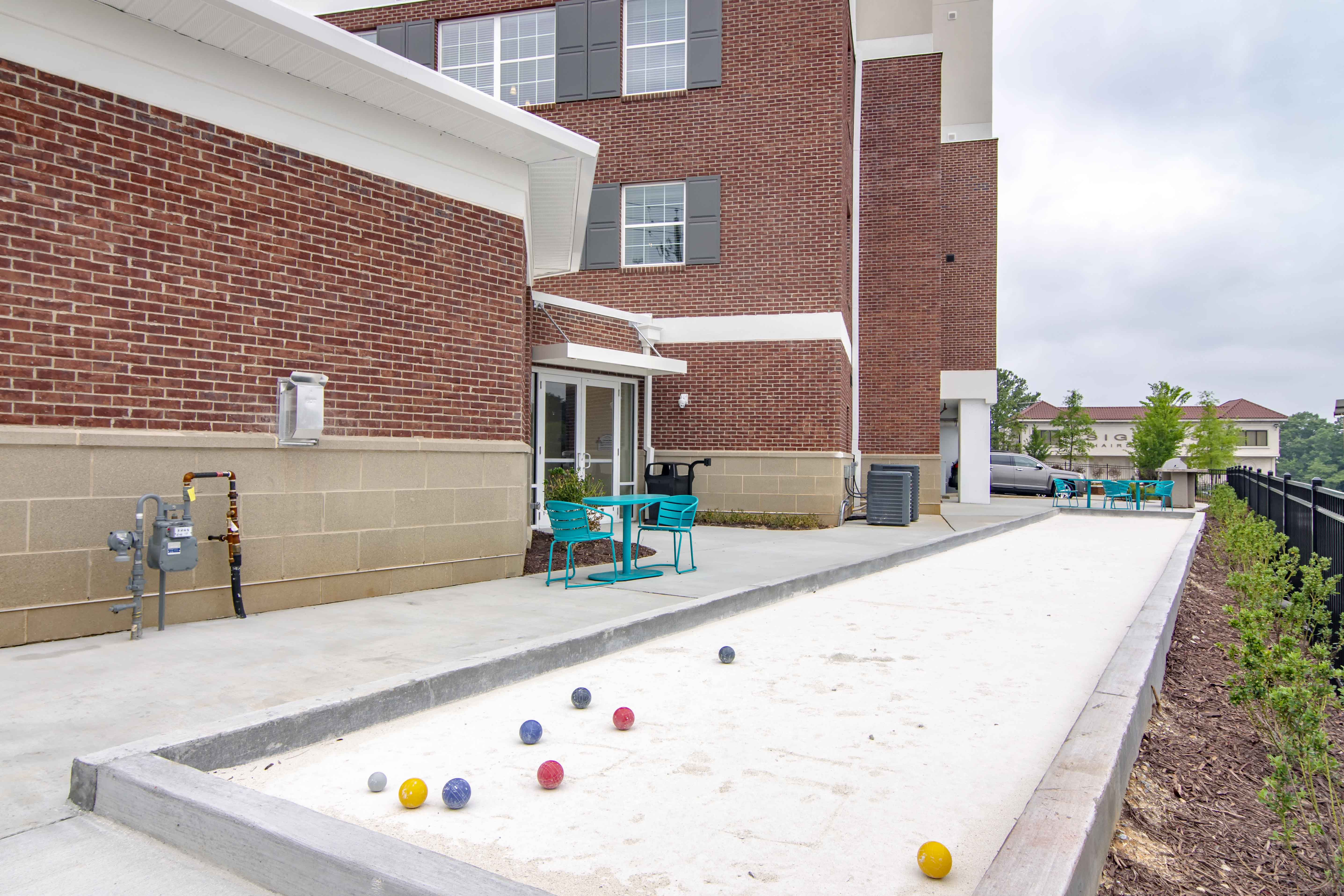 outdoor bocce ball