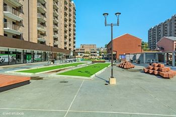 Bocce Courts at Trillium Apartments, Fairfax, Virginia